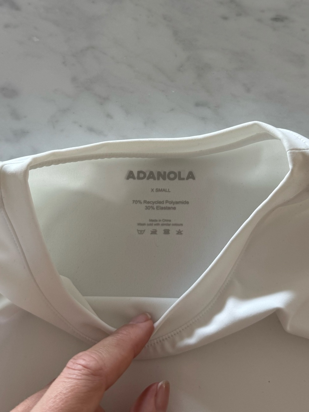 adanola white tee - Picture 2 of 3